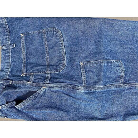 Carhartt FR Jeans Mens 42x30 Blue Straight Flame Resistant 280-83 Utility Work - Picture 13 of 14